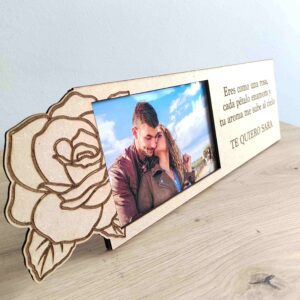 Marco fotos rosa horizontal