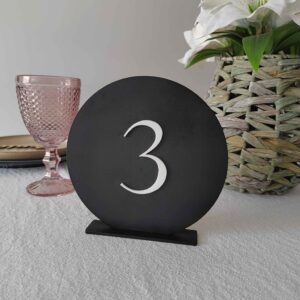 Mesero Redondo Madera