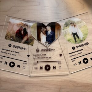 Placa Spotify Personalizada